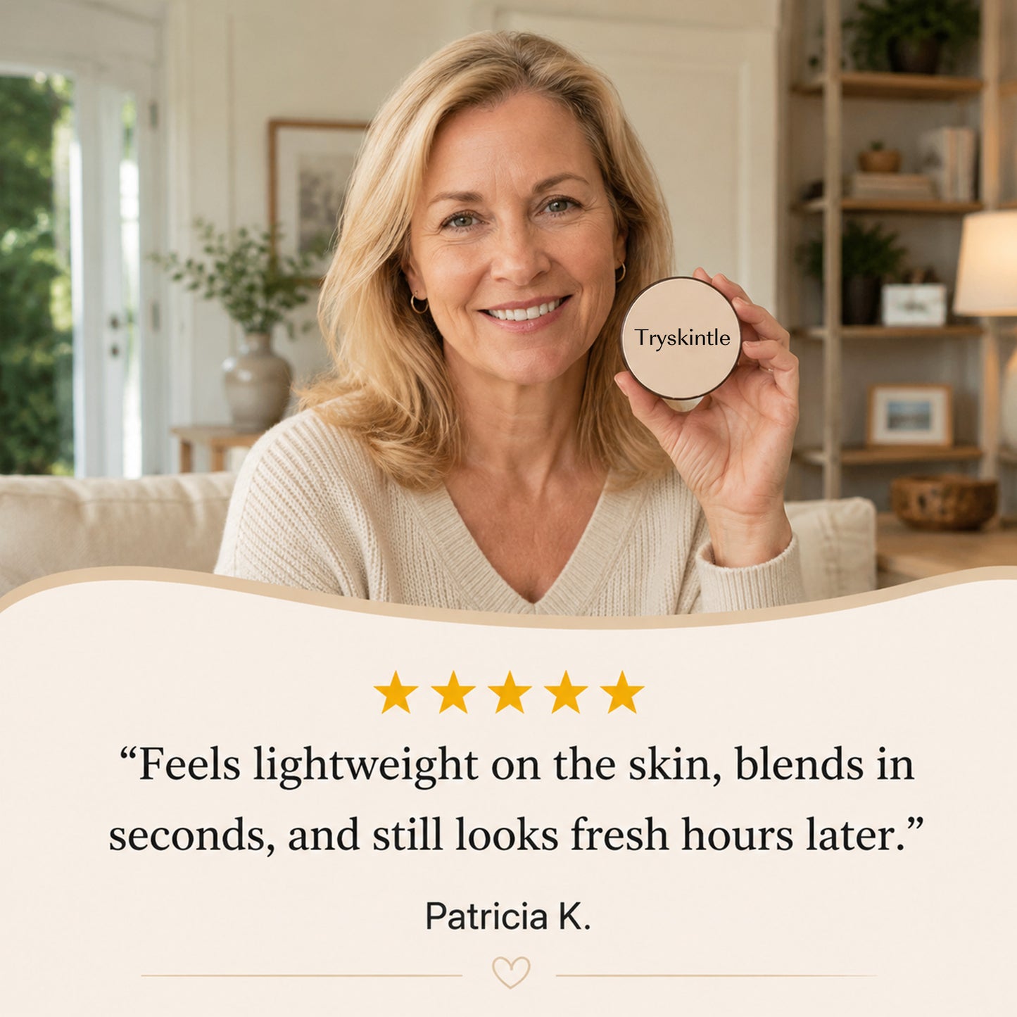 Tryskintle Glow Foundation Cushion