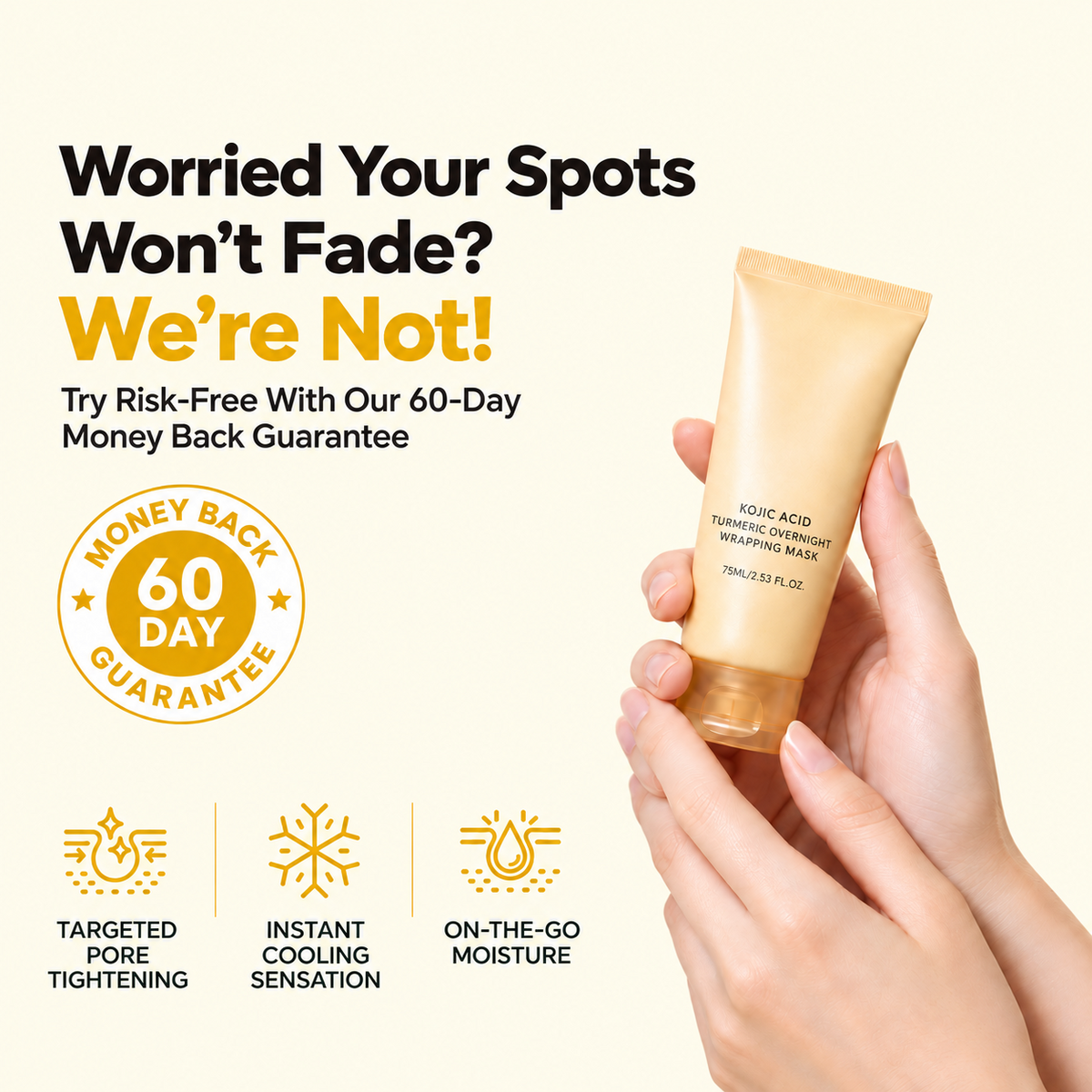 Turmeric & Kojic Acid Overnight Mask
