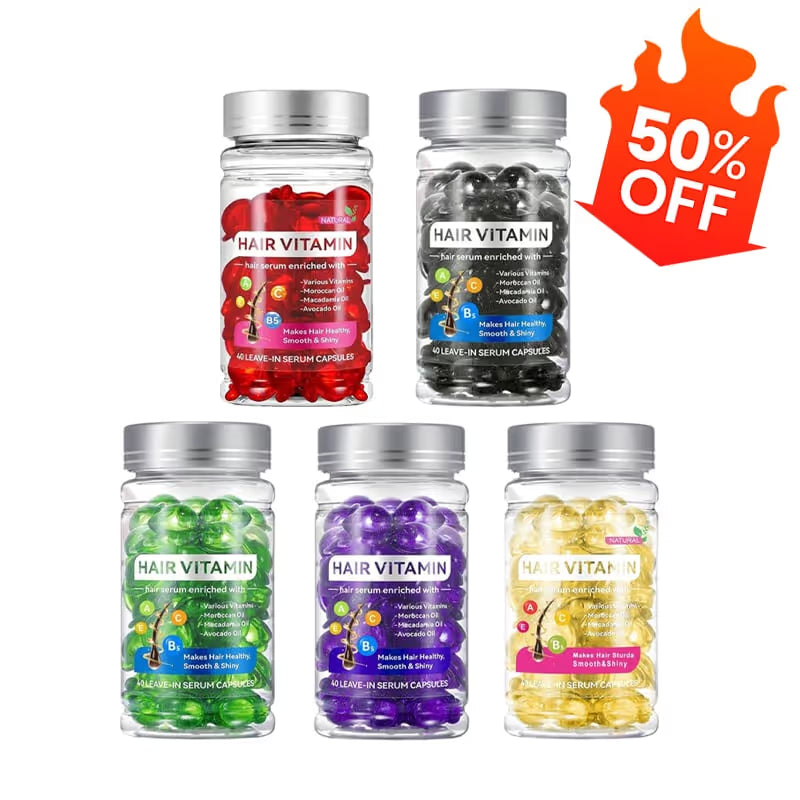Glow Capsules Leave-In Hair Treatment