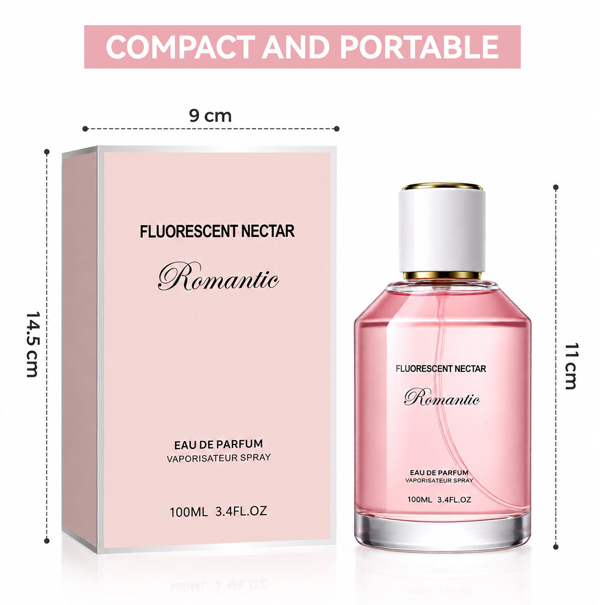🎀tryskintle Fluorescent Nectar Women's Perfume – 100ml Eau de Parfum