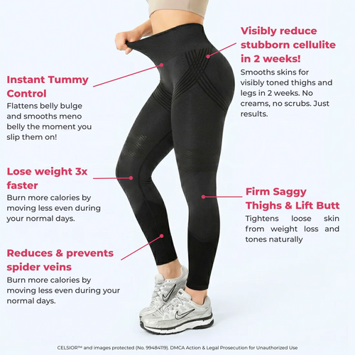 High Waisted And Hip Lifting Yoga Elastic Quick Drying Tight Pants ⭐