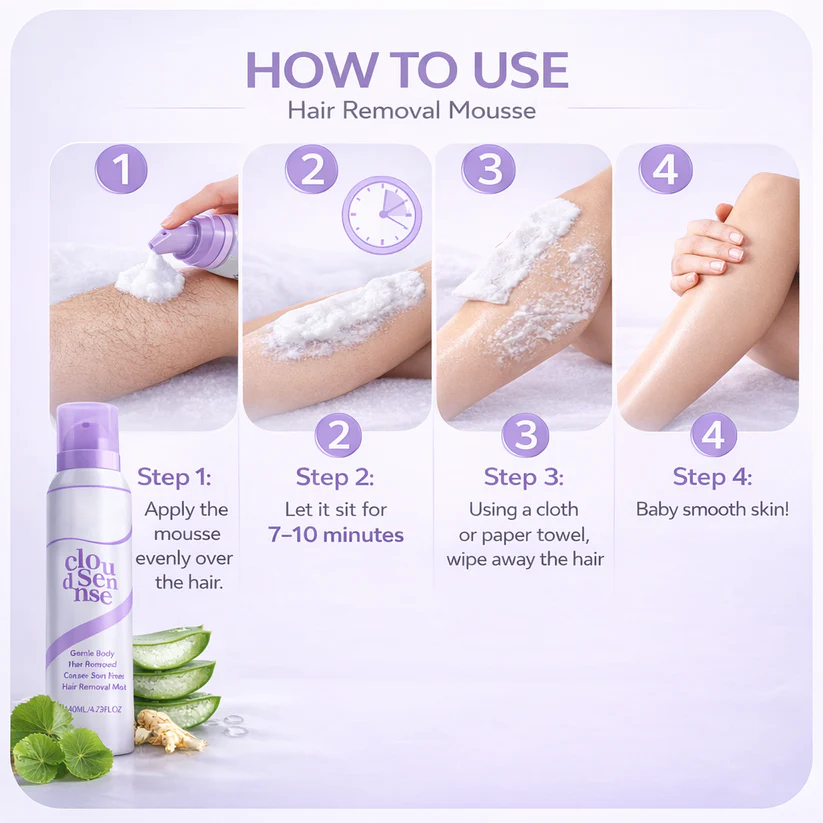Tryskintle Hair Removal Mousse