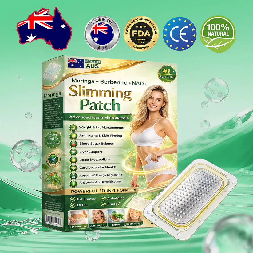 Berberine Slimming Microneedle Patch | 10-in-1 Weight Management Support