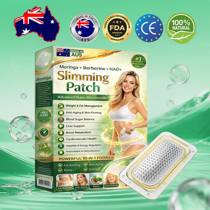 Berberine Slimming Microneedle Patch | 10-in-1 Weight Management Support