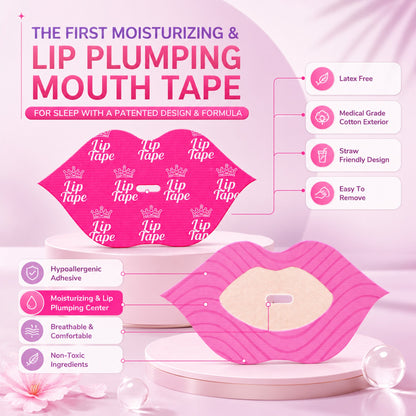 tryskintle lip tape  Hydrating Collagen Mouth Tape