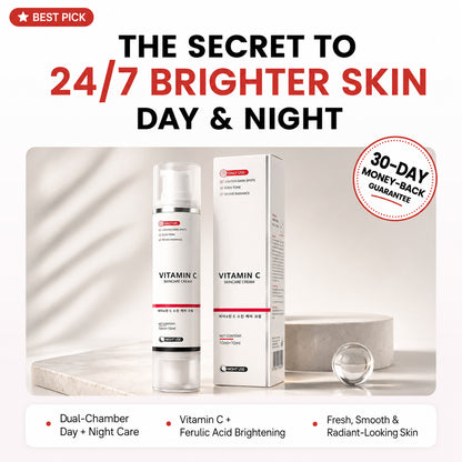 Dual Chamber Vitamin C Skincare Cream