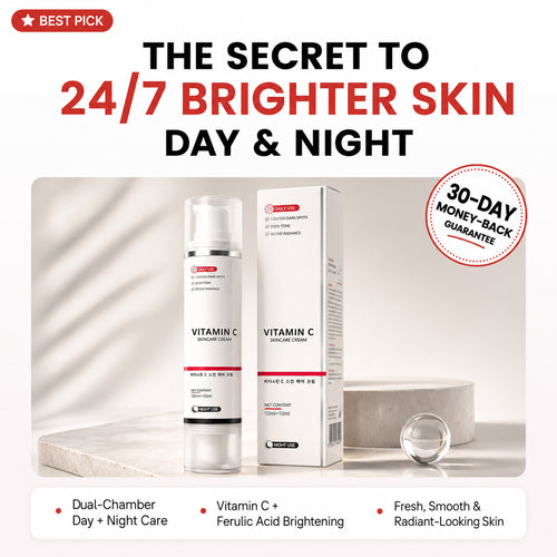 Dual Chamber Vitamin C Skincare Cream