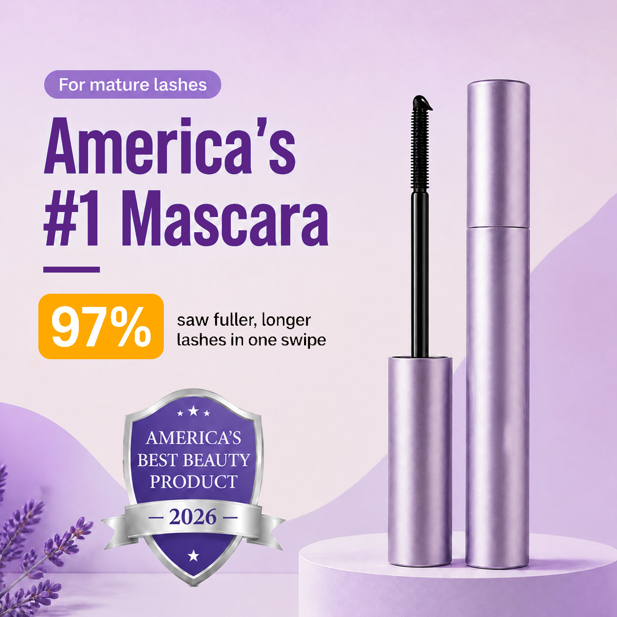 tryskintle Mascara - For Mature Lashes
