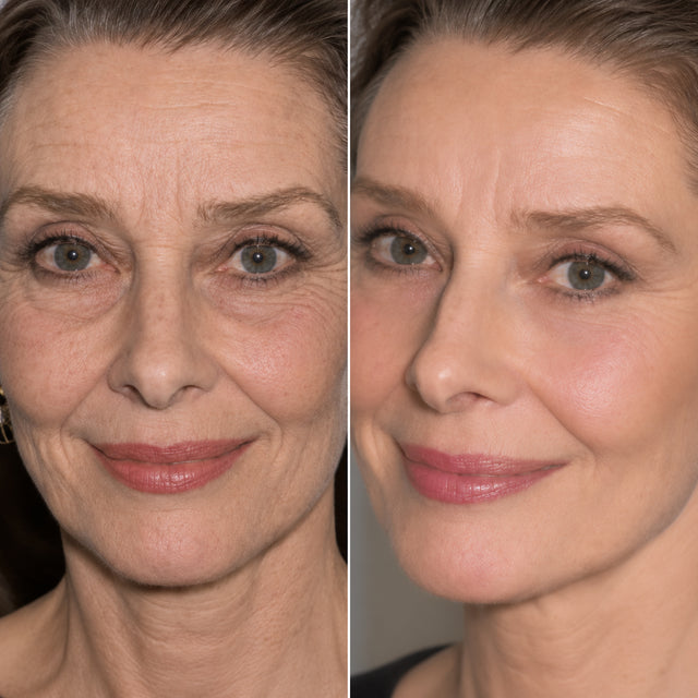 Nicole — comparison photo