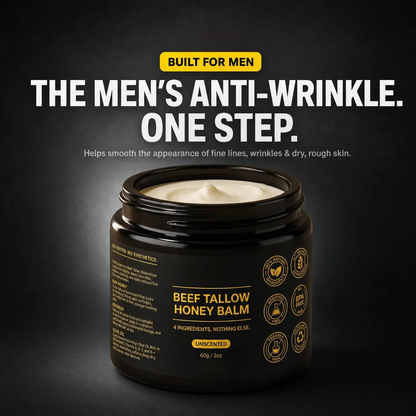 Beef Tallow Honey Balm for Men