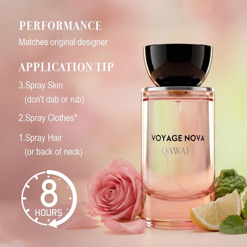 Voyage Nova | Rosey Fruity Floral | Extrait De Parfum  | Long Lasting Luxury Fragrance