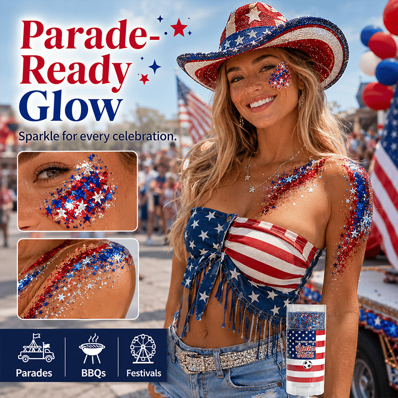 🔥Independence Day Party Must-Have-✨Patriotic Glitter Stick