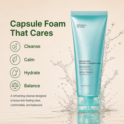 Azelaic Acid Capsule Foam Cleanser