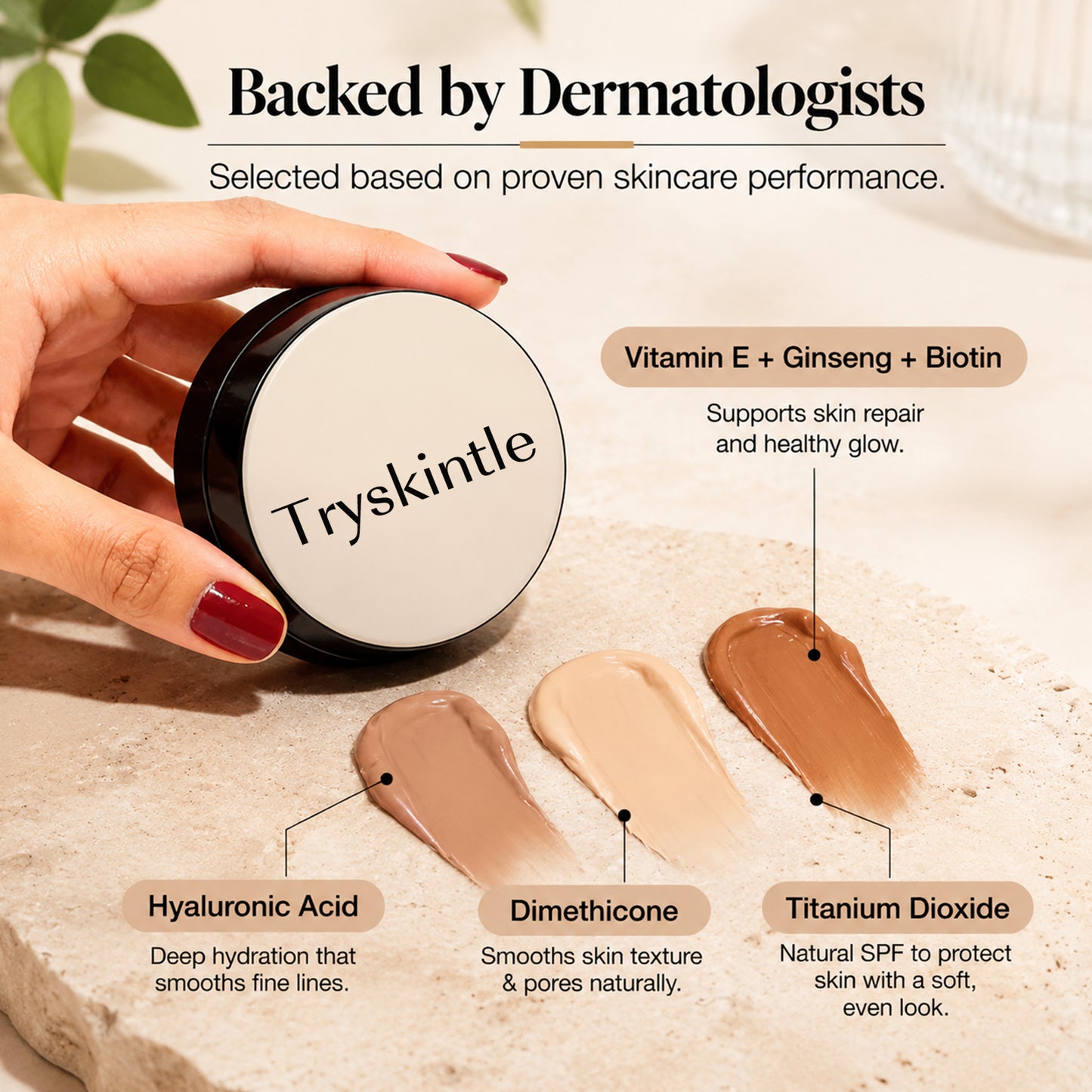 Tryskintle Glow Foundation Cushion