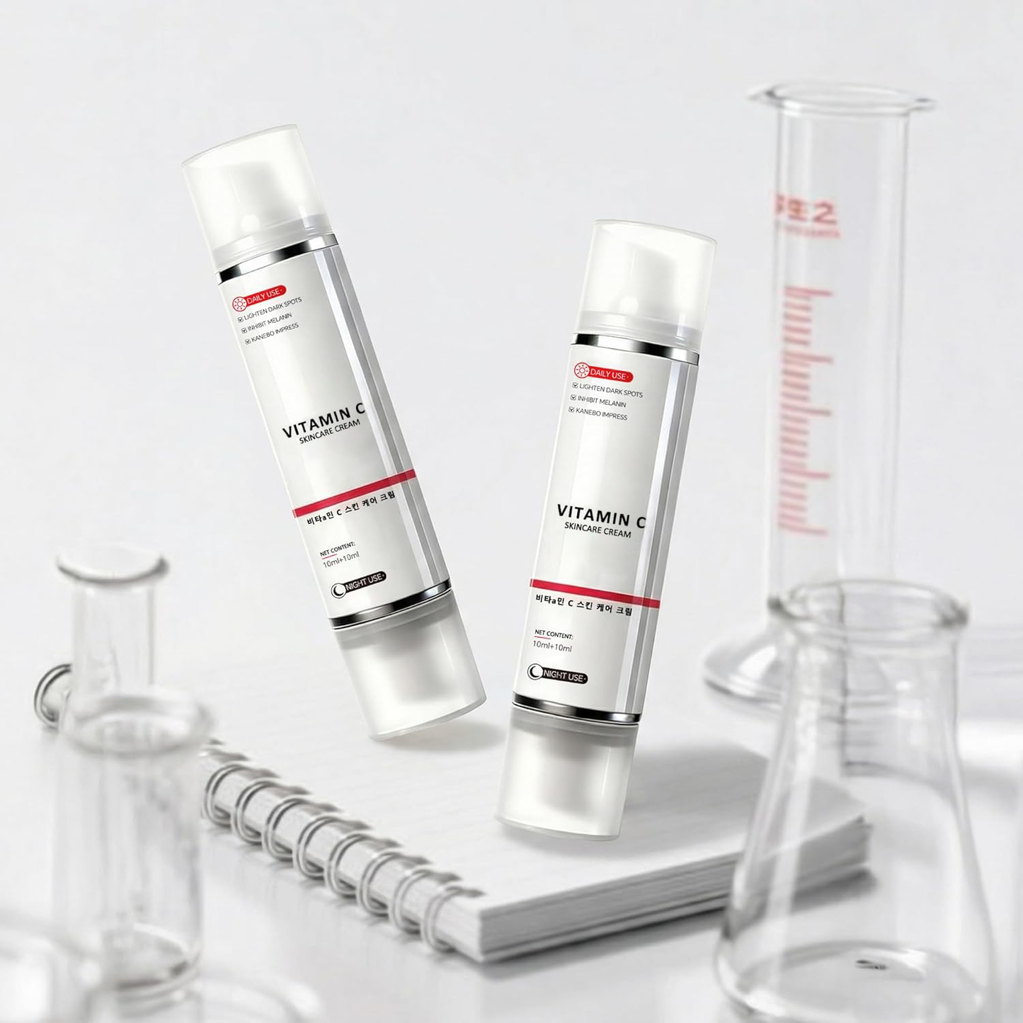 Dual Chamber Vitamin C Skincare Cream