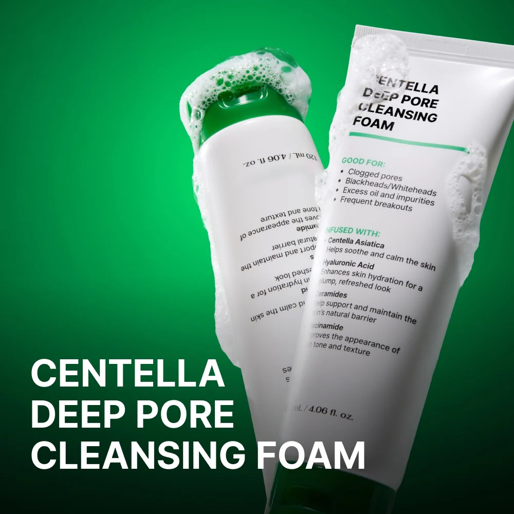 Centella Deep Pore Cleansing Foam