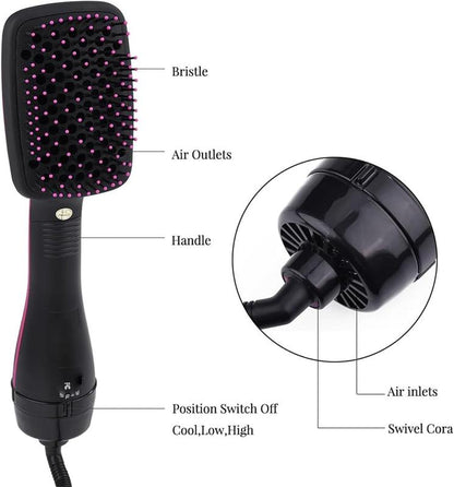 2-in-1 Hair Straightener & Curler