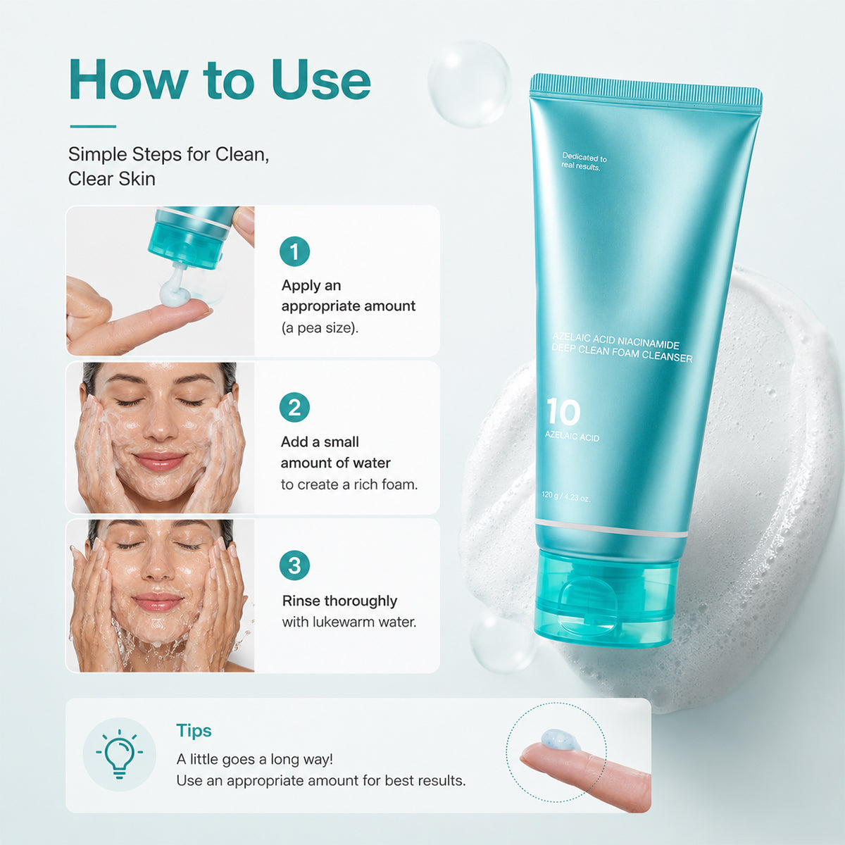 Azelaic Acid Capsule Foam Cleanser