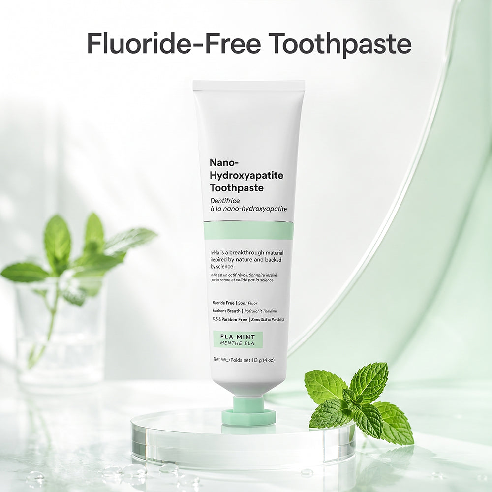 Nano-Hydroxyapatite Toothpaste, Fluoride Free Toothpaste, Appropriate for Sensitive Teeth🦷
