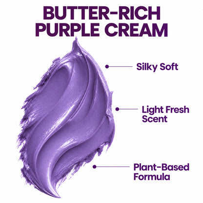 Purple Hair Mask — Neutralize Brass, Keep Your Blonde Cool