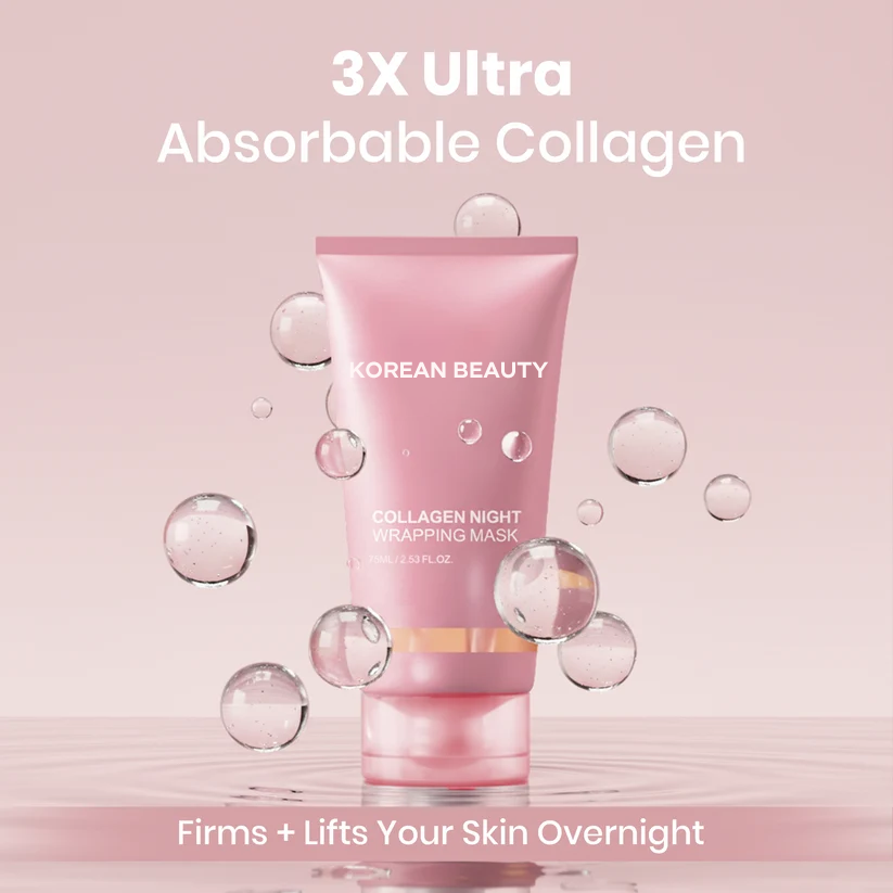 Collagen Night Wrapping Mask-Instantly Achieve Glass Skin