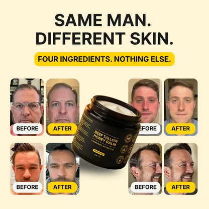 Beef Tallow Honey Balm for Men