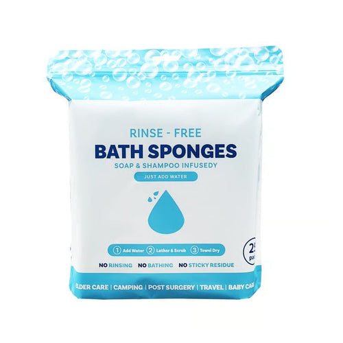 🏆Flash Sale⚡ 50K+  🌈Disposable Rinse-Free Bathing Wipes🧼