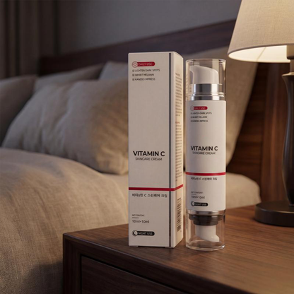 Dual Chamber Vitamin C Skincare Cream