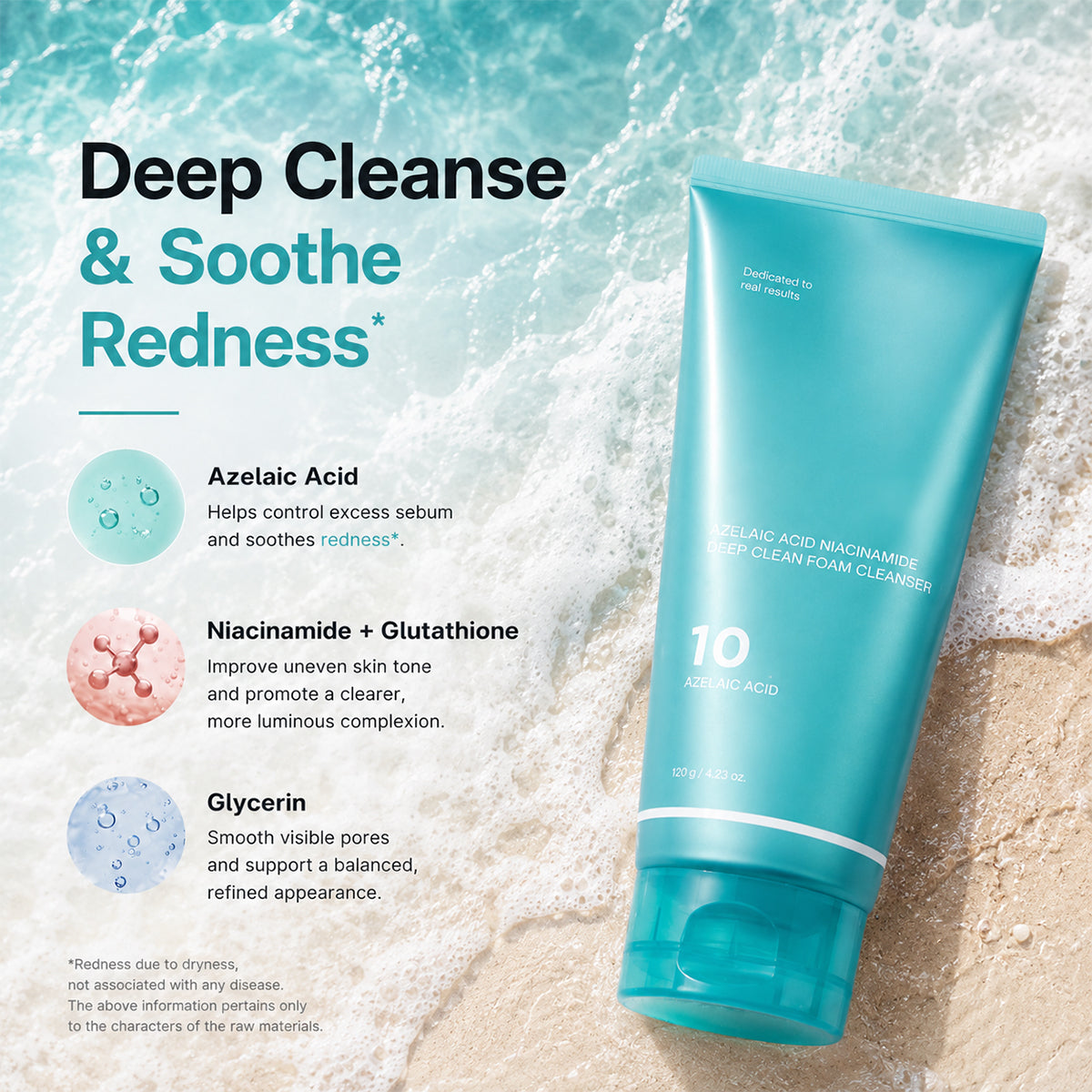 Azelaic Acid Capsule Foam Cleanser