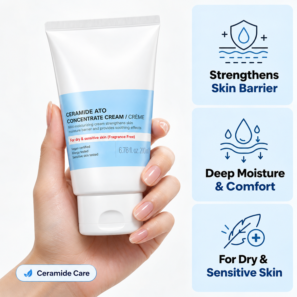 Ceramide Ato Concentrate Cream 6.76 fl.oz.