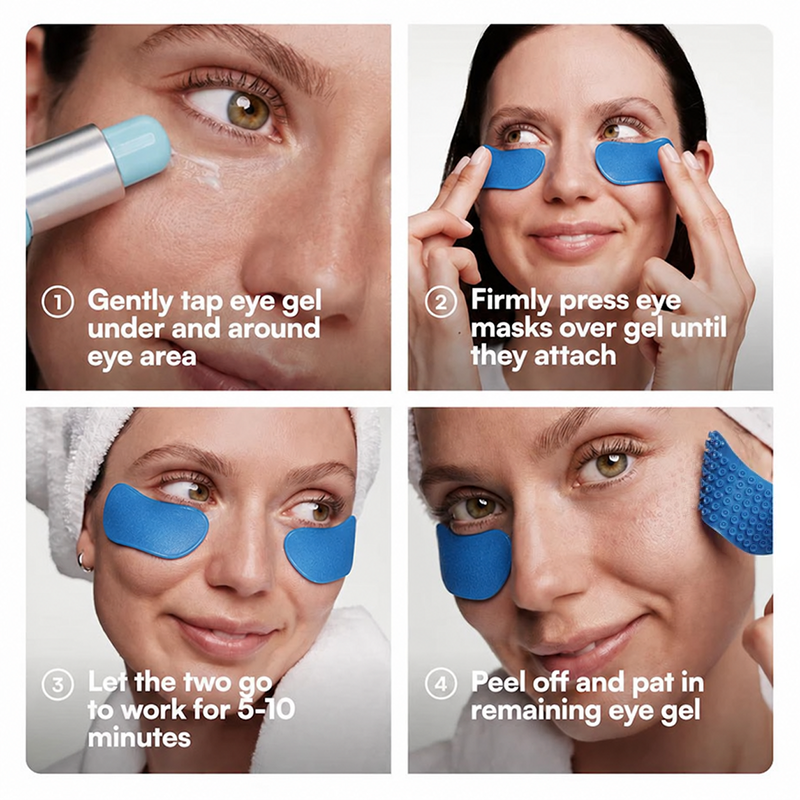 Reusable Silicone Under-Eye Masks