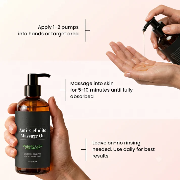 New Anti-Cellulite Massage Oil