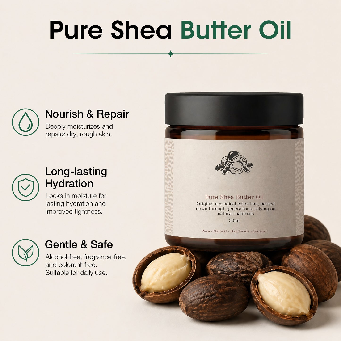 Pure Nilotica Shea Butter by Tryskintle™