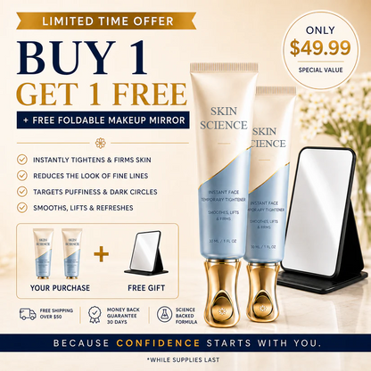 Tryskintle™ Instant Face Temporary Tightener – Instant visible results in 30 seconds