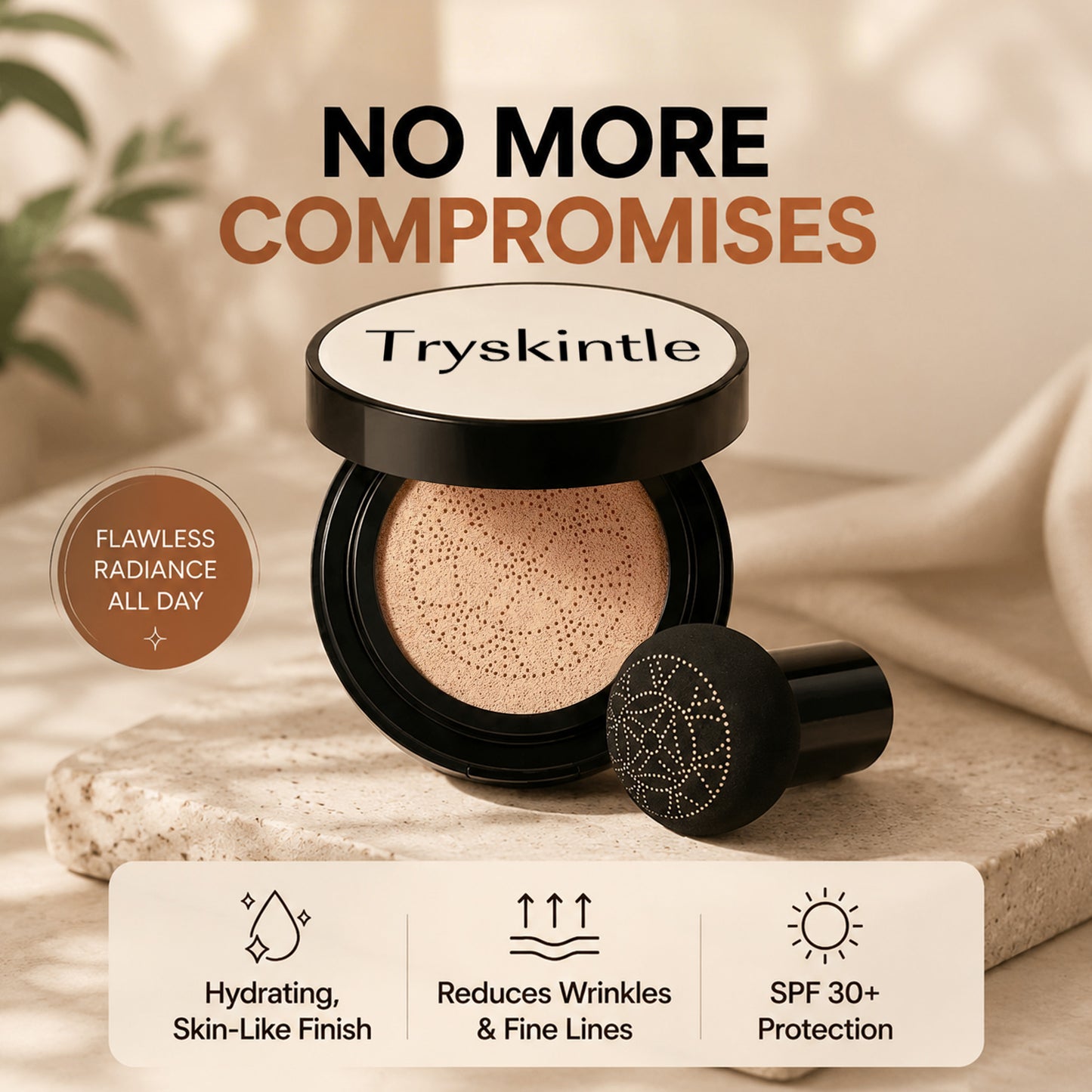 Tryskintle Glow Foundation Cushion