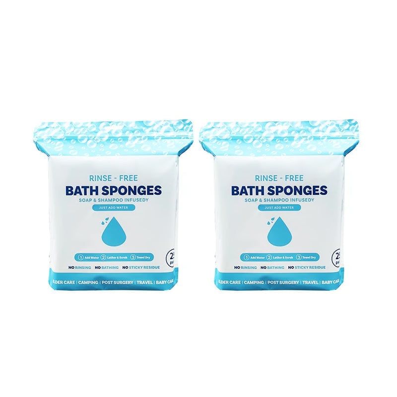 🏆Flash Sale⚡ 50K+  🌈Disposable Rinse-Free Bathing Wipes🧼