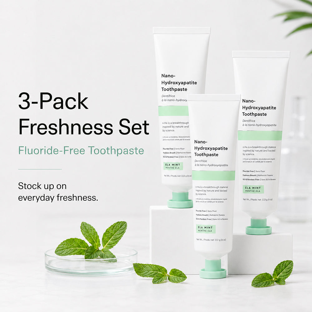 Nano-Hydroxyapatite Toothpaste, Fluoride Free Toothpaste, Appropriate for Sensitive Teeth🦷