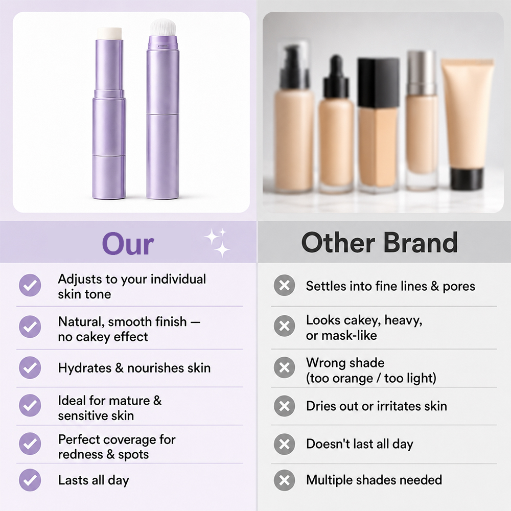 🔥Final 2 Hour 76% OFF🔥 Color Changing Foundation Stick