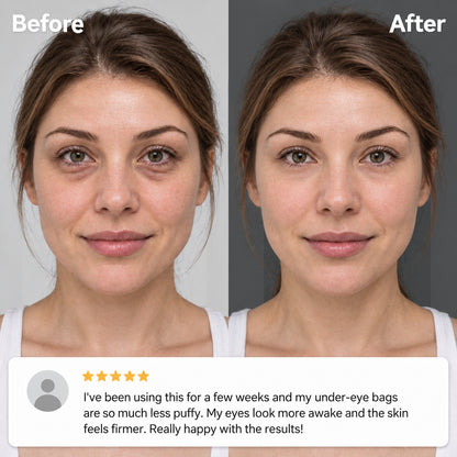 2-in-1 Red Light Therapy + EMS To Erase Eye Bags
