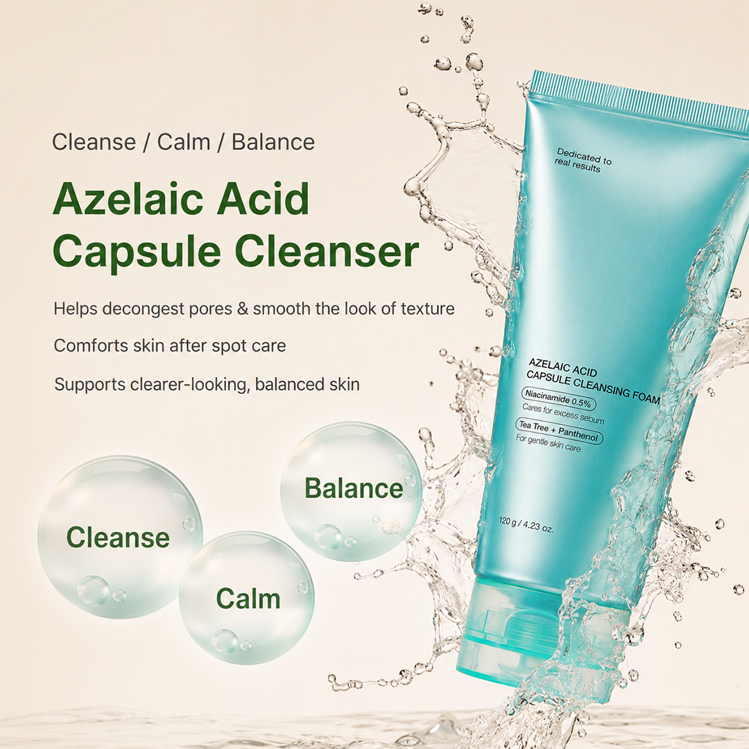Azelaic Acid Capsule Foam Cleanser