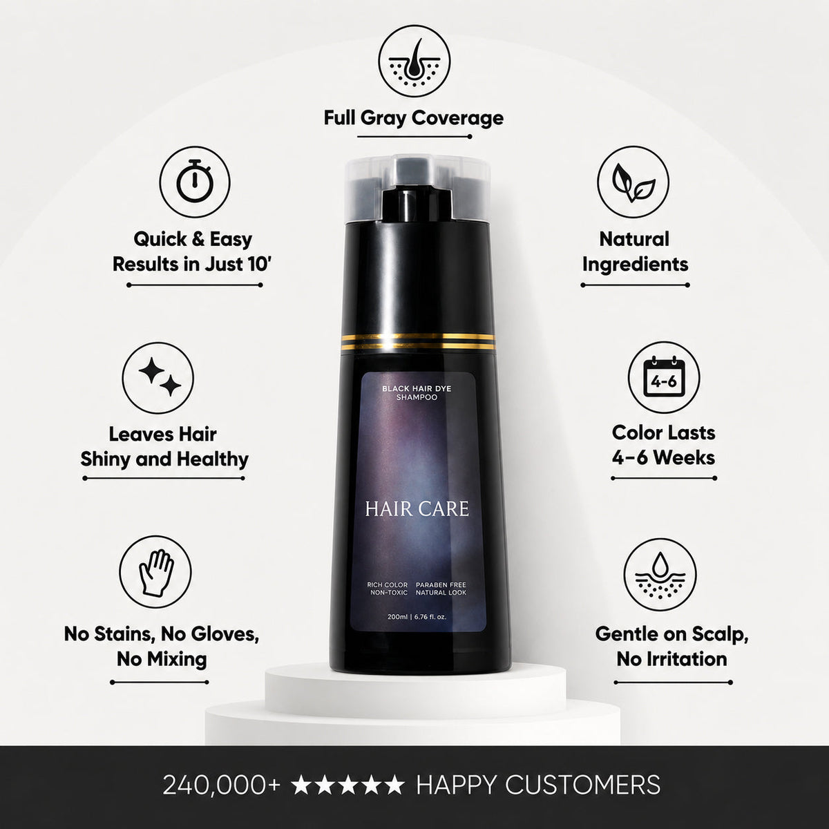 tryskintle Instant Dye Shampoo