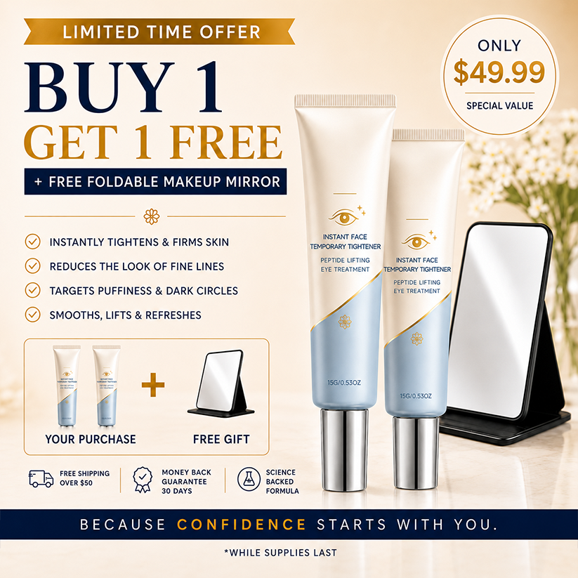 Tryskintle™ Instant Face Temporary Tightener – Instant visible results in 30 seconds