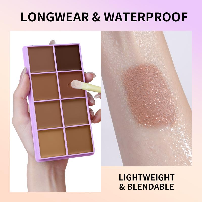 8-Color Cream Concealer Palette