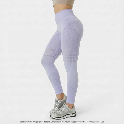 High Waisted And Hip Lifting Yoga Elastic Quick Drying Tight Pants ⭐