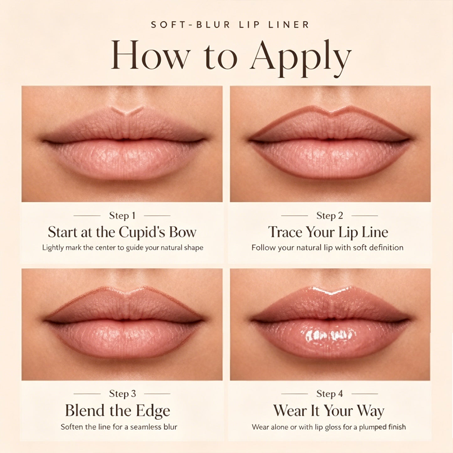 💄tryskintle Fuller-Looking Lips — Effortlessly Defined