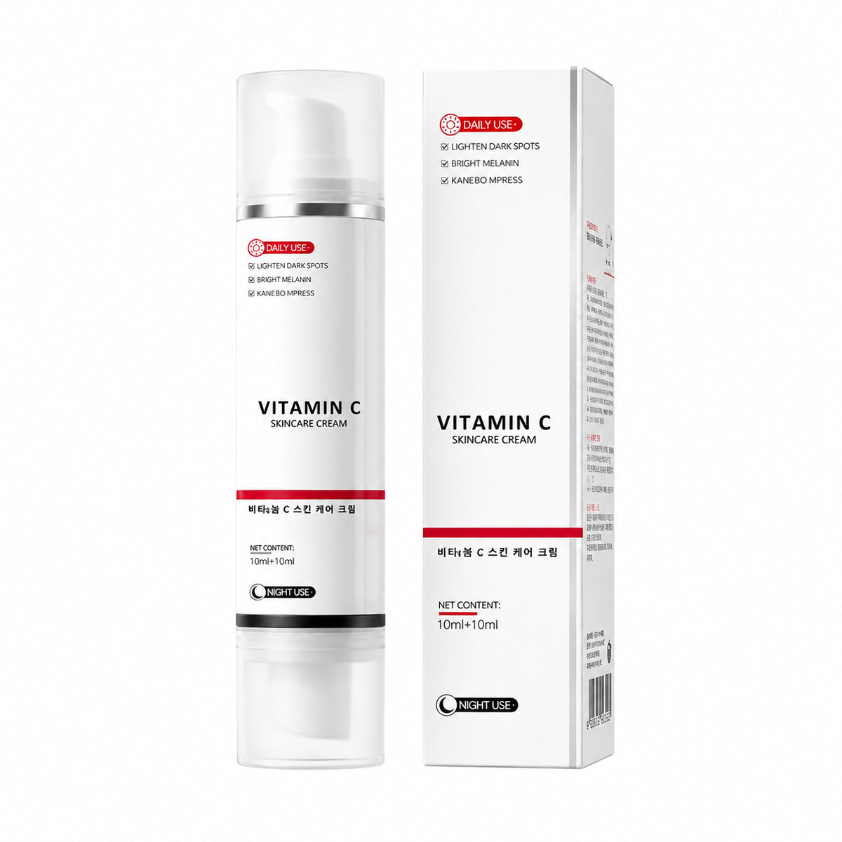 Dual Chamber Vitamin C Skincare Cream