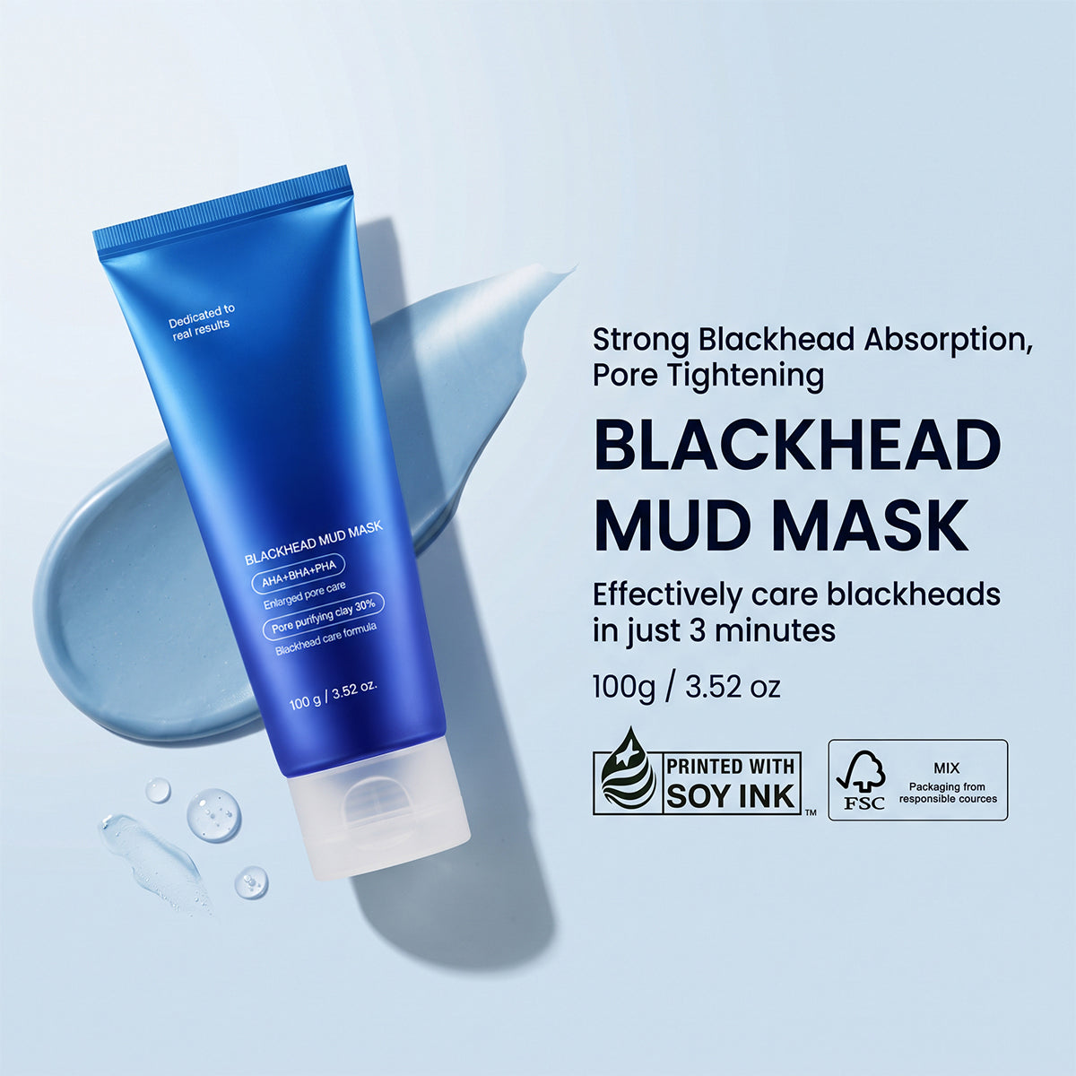 Medicube Zero Pore Blackhead Mud Mask — 3-minute pore reset