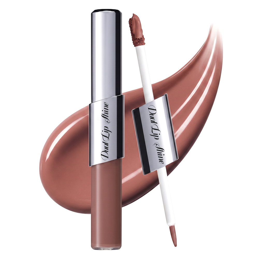 Perfect Twin Lip — Dual-Ended Liquid Lipstick with Velvet Matte Color and Glossy Shine