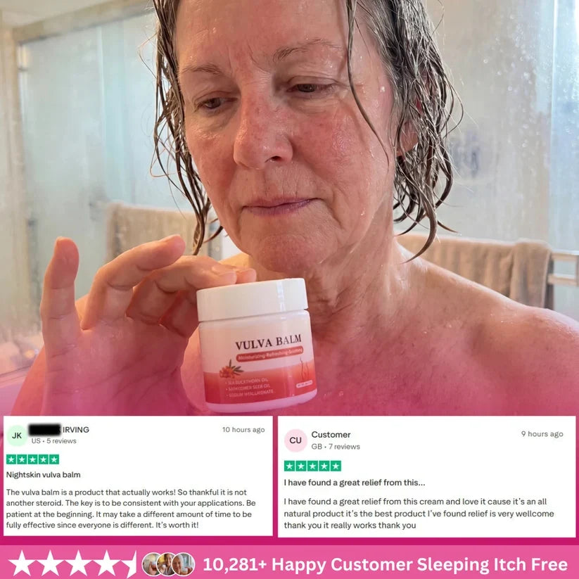 tryskintle Relief Balm — Night-Time Care for Itching, Burning & Dryness