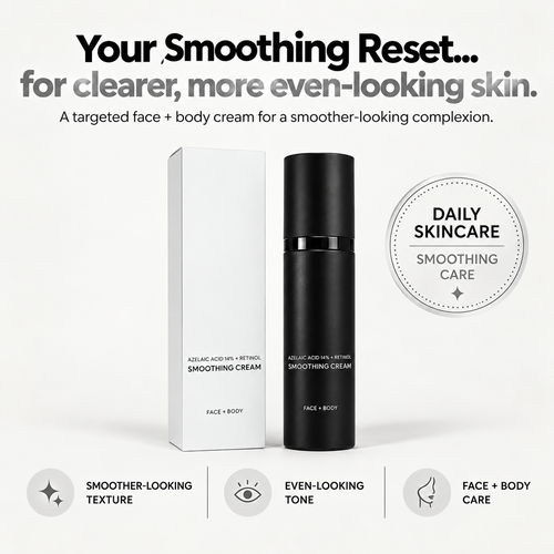 Azelaic Acid 14% + Retinol Smoothing Cream—Uneven Tone, Fine Lines & Rough Texture